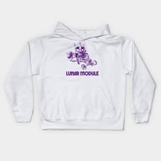 Apollo Lunar Module Tribute Design Kids Hoodie